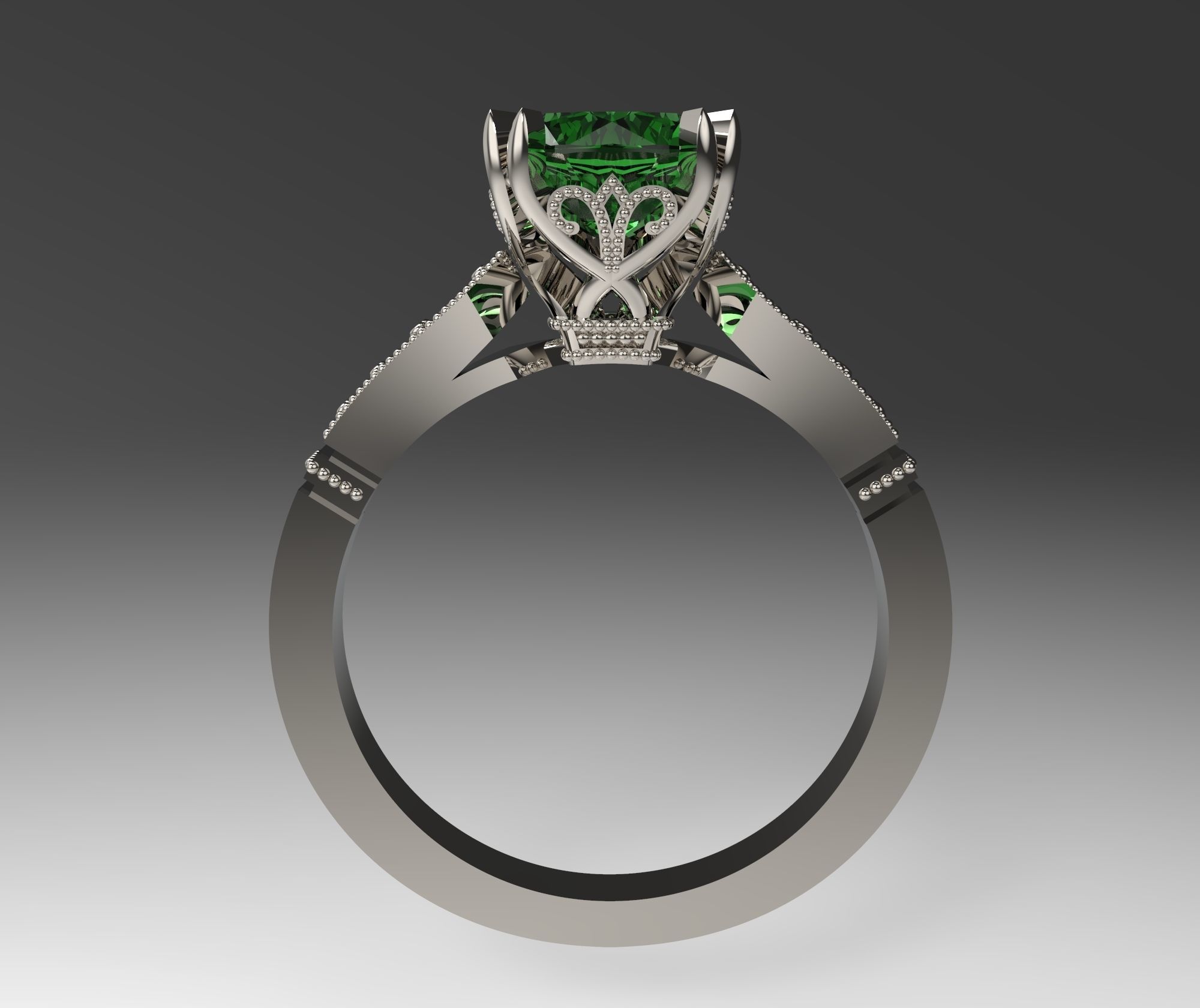 Model 184 Ring 3D print model_1