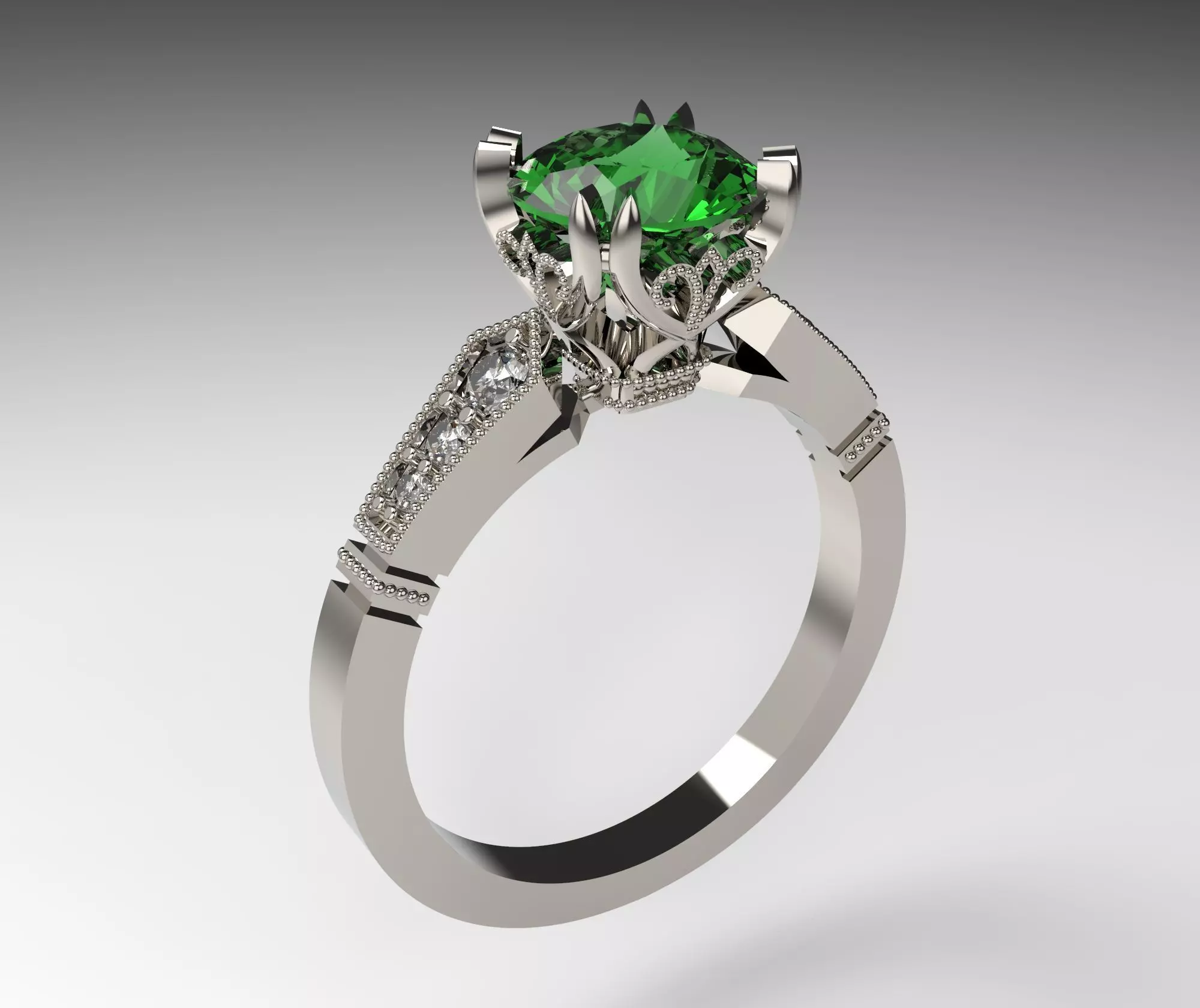 Model 184 Ring 3D print model_0