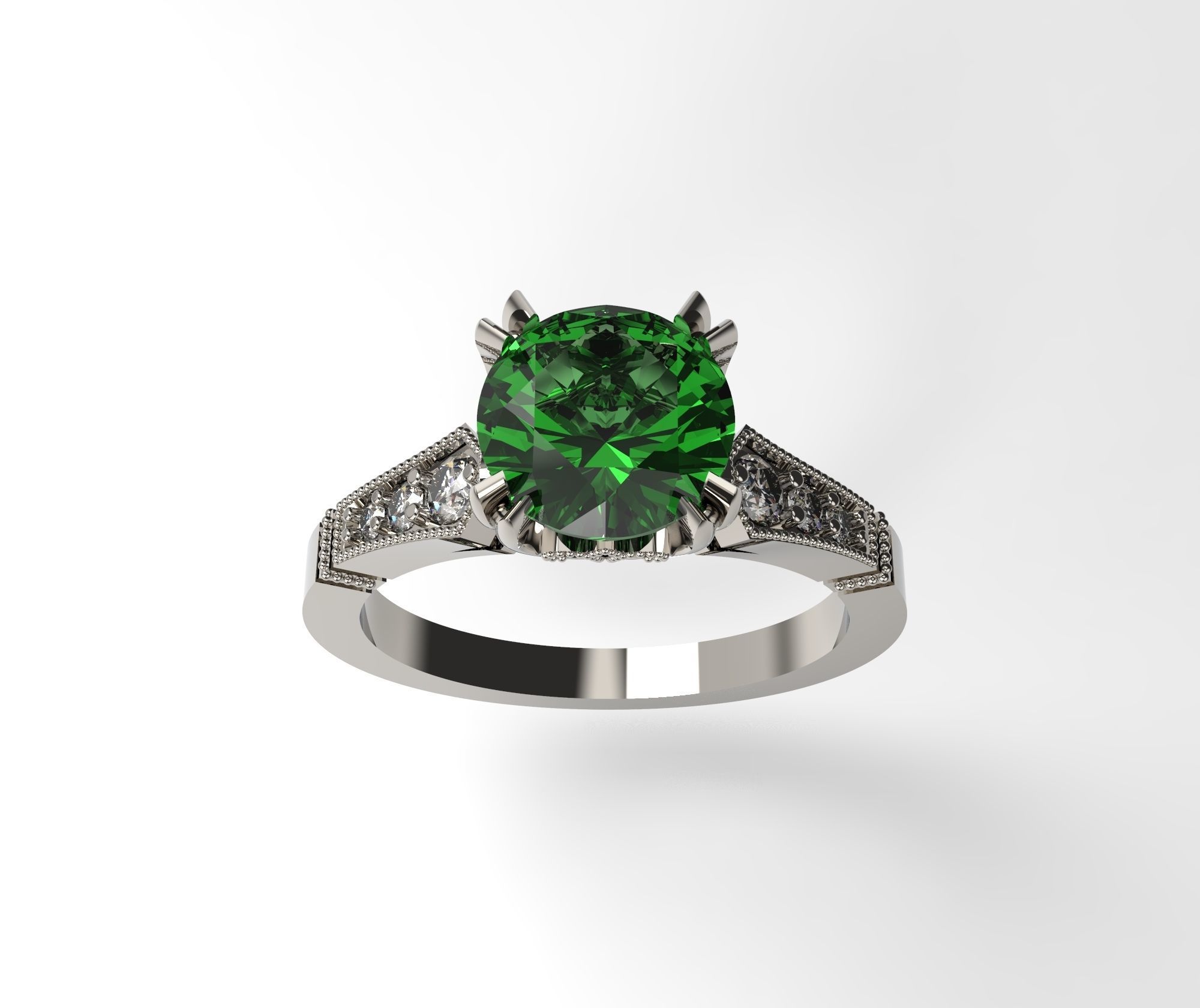 Model 184 Ring 3D print model_3