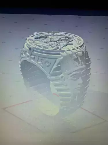 man ring egipt 3D print model