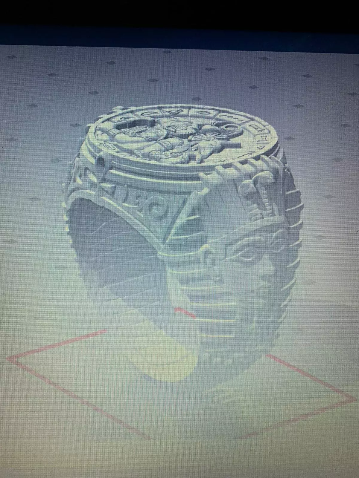 man ring egipt 3D print model_0