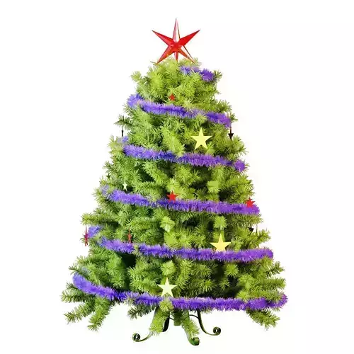 Christmas Tree green 3D model