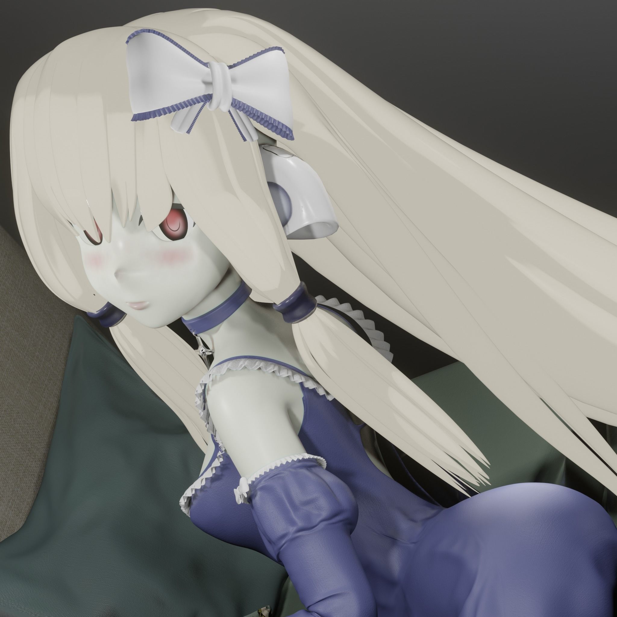 Chi Chobits 3D model_1