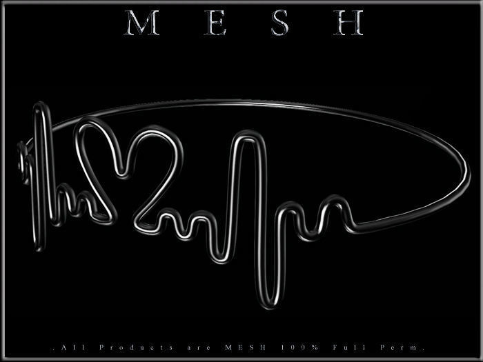 Love heart beat Ring Low-poly 3D model_4