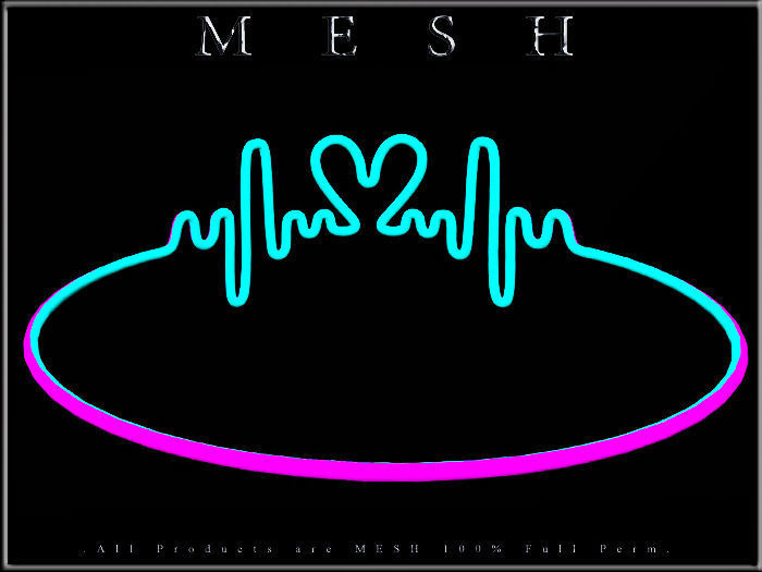 Love heart beat Ring Low-poly 3D model_8