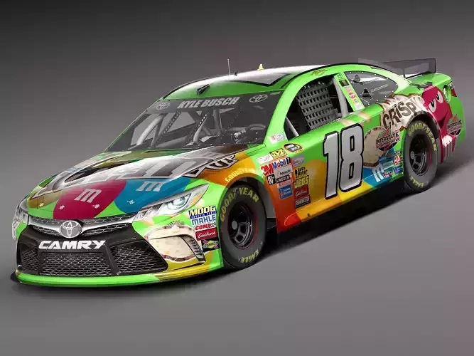  Nascar Toyota Camry M Ms Kyle Busch 2015