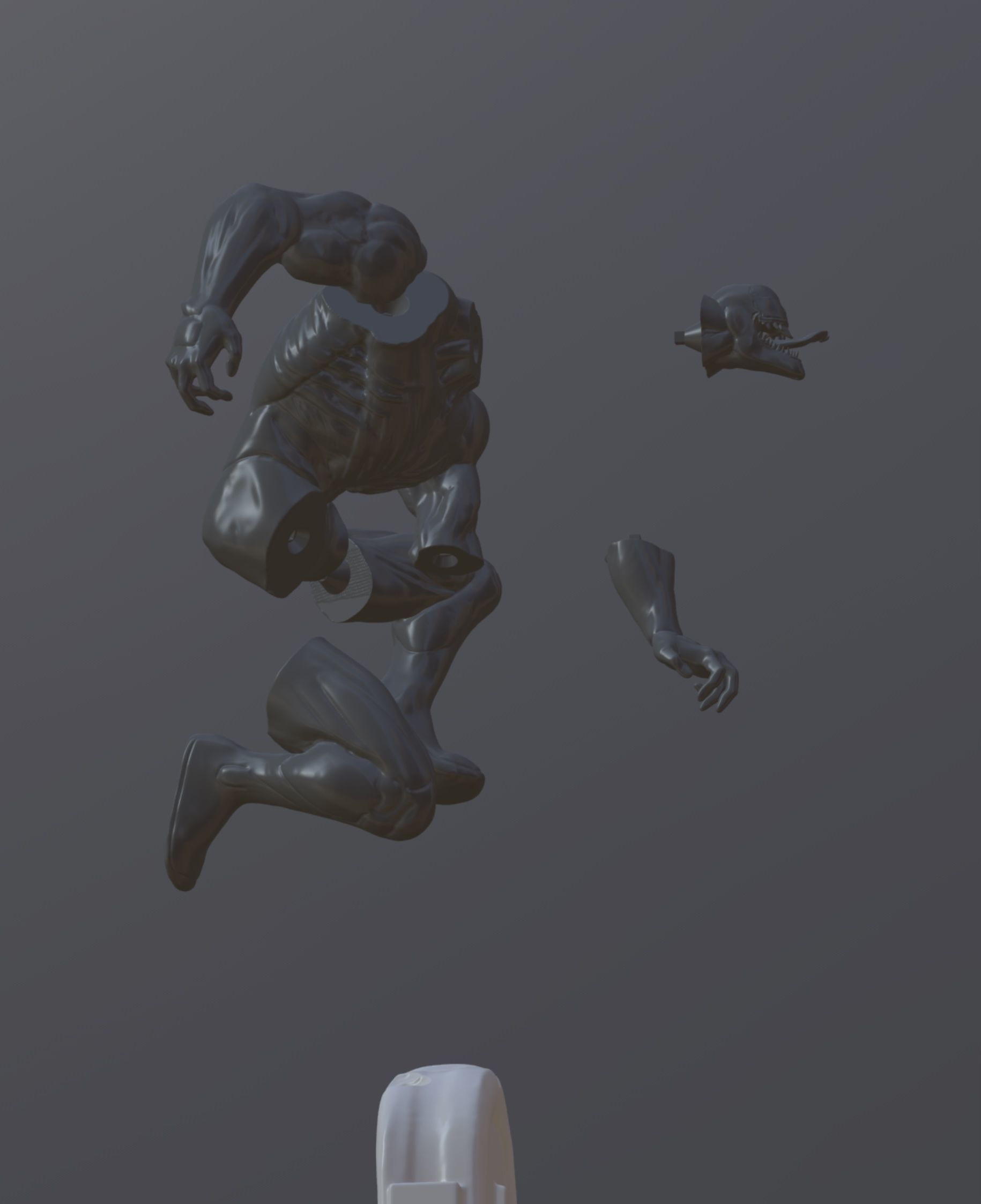 Venom rip Parker 3D model 3D printable | CGTrader