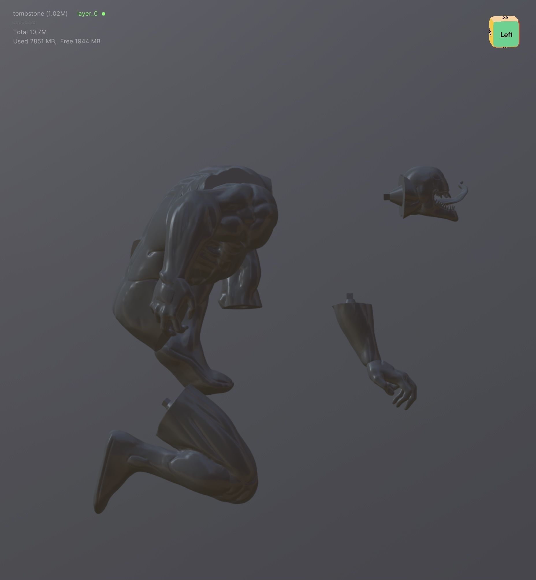 Venom rip Parker 3D model 3D printable | CGTrader