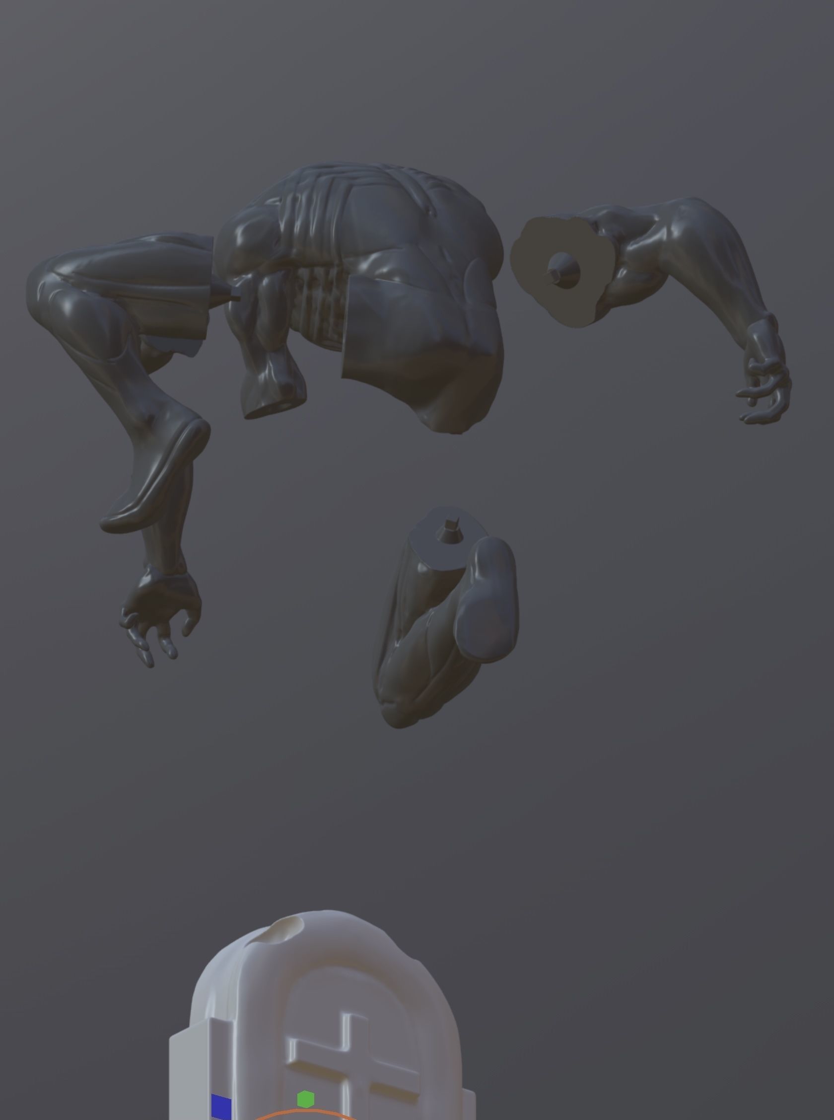 Venom rip Parker 3D model 3D printable | CGTrader