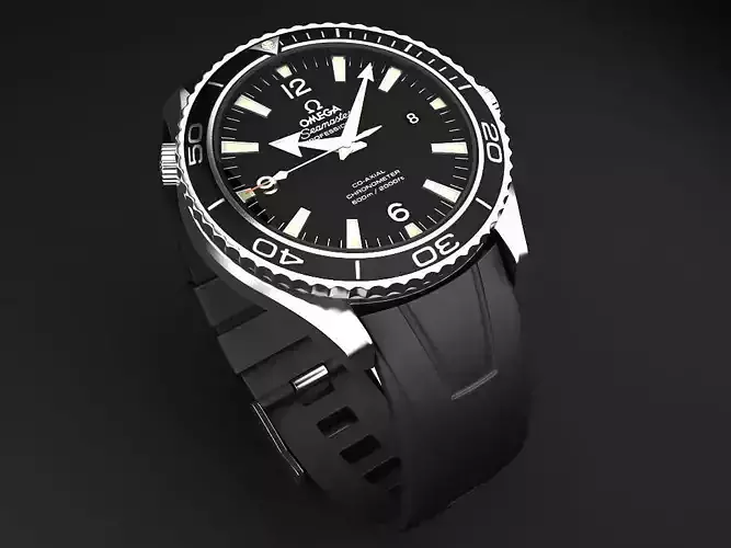  Omega Seamaster Planet Ocean 3D model