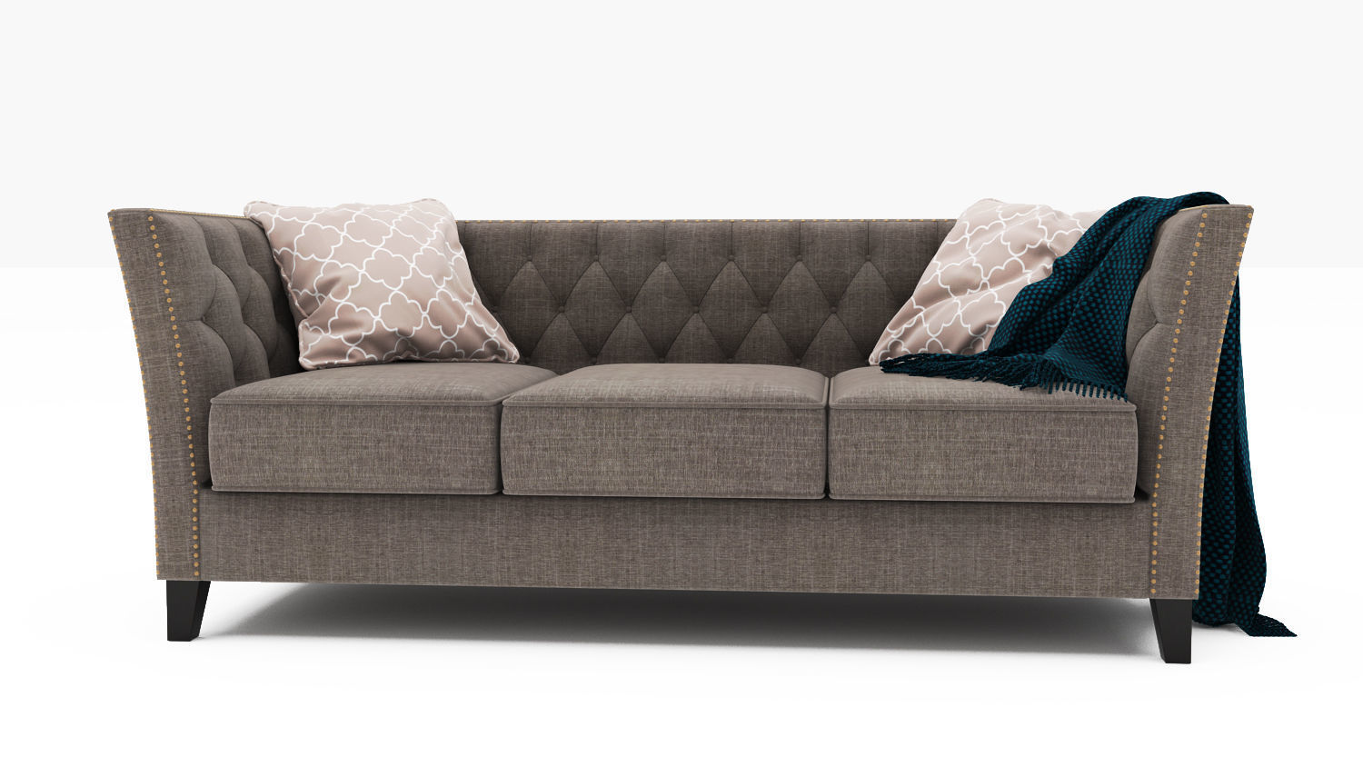 Dunstaffnage Chesterfield Sofa  3D model_7
