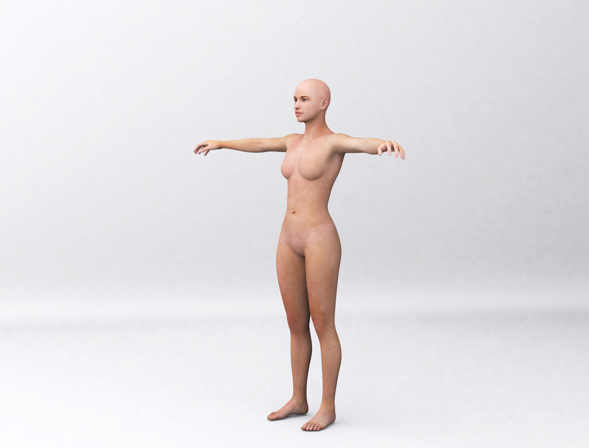 Combine human sizes - from small to large 3D model_21