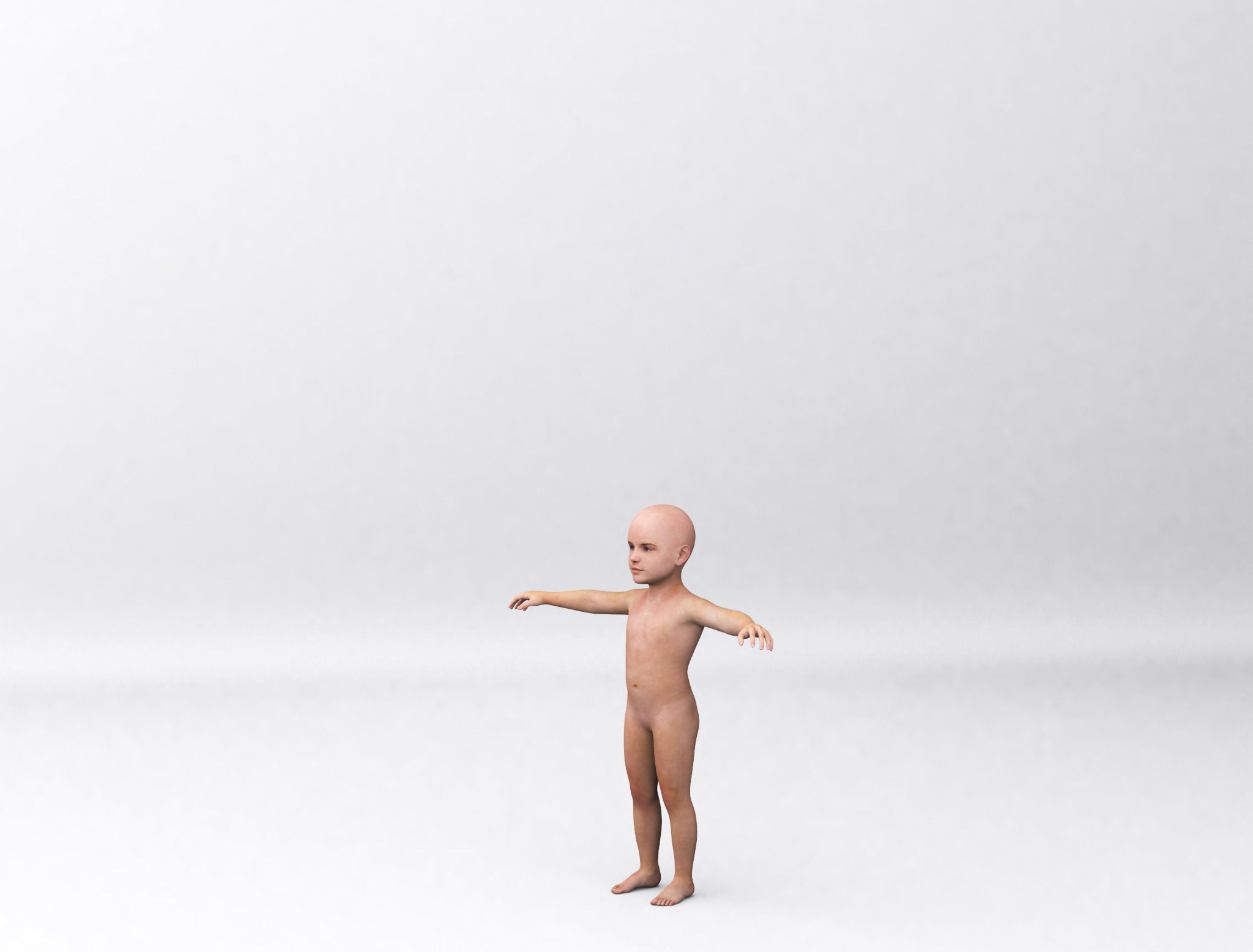 Combine human sizes - from small to large 3D model_26