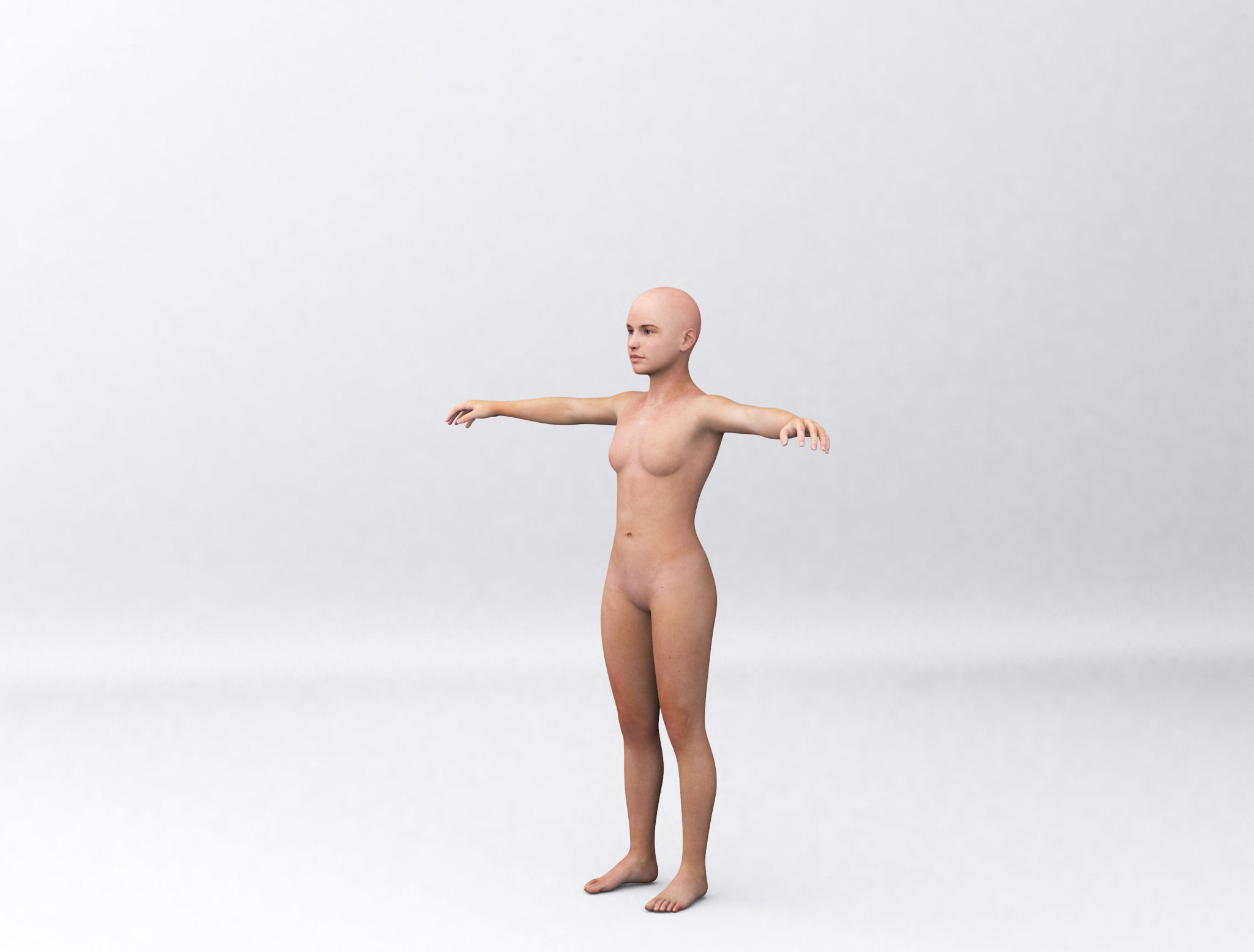 Combine human sizes - from small to large 3D model_24
