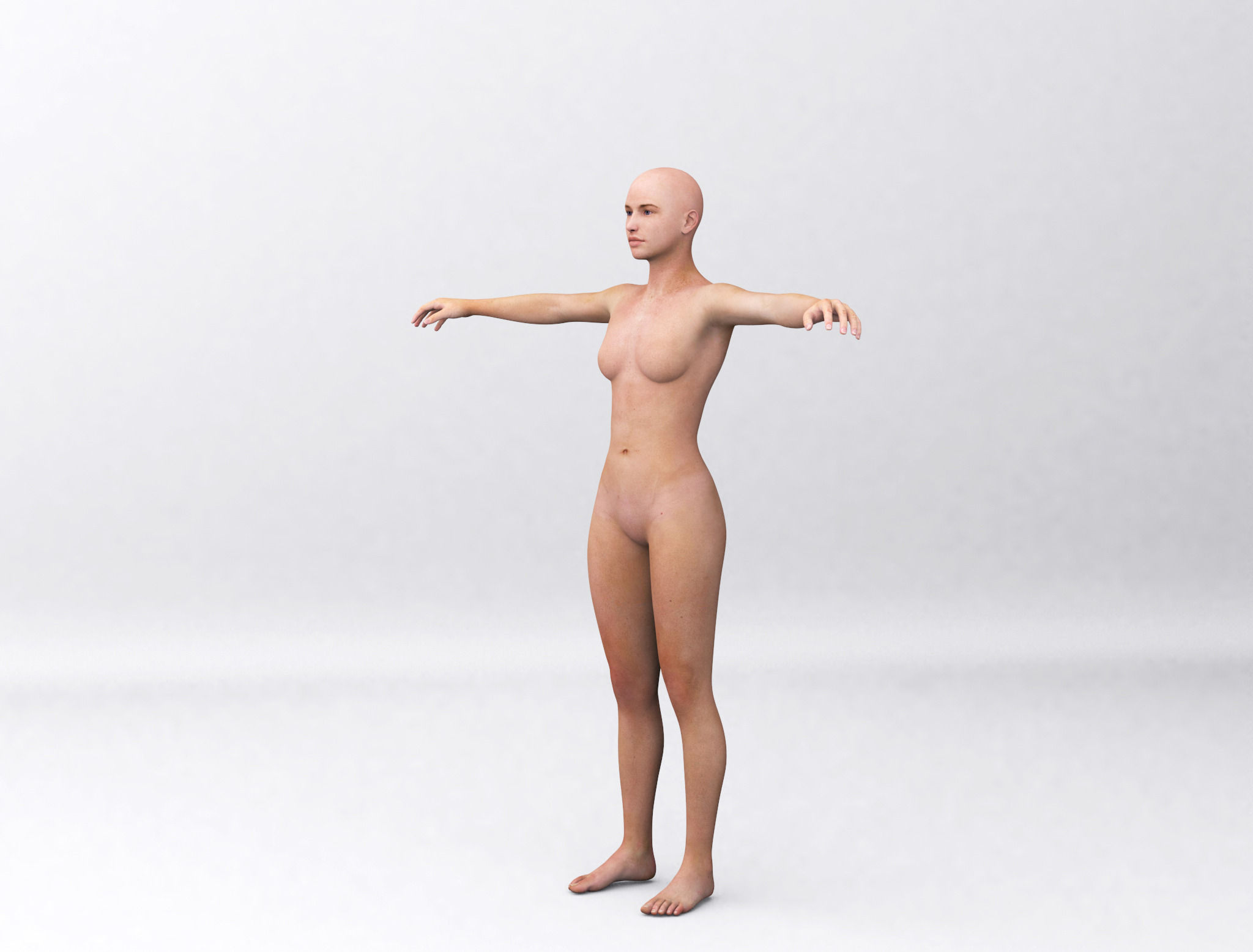 Combine human sizes - from small to large 3D model_20