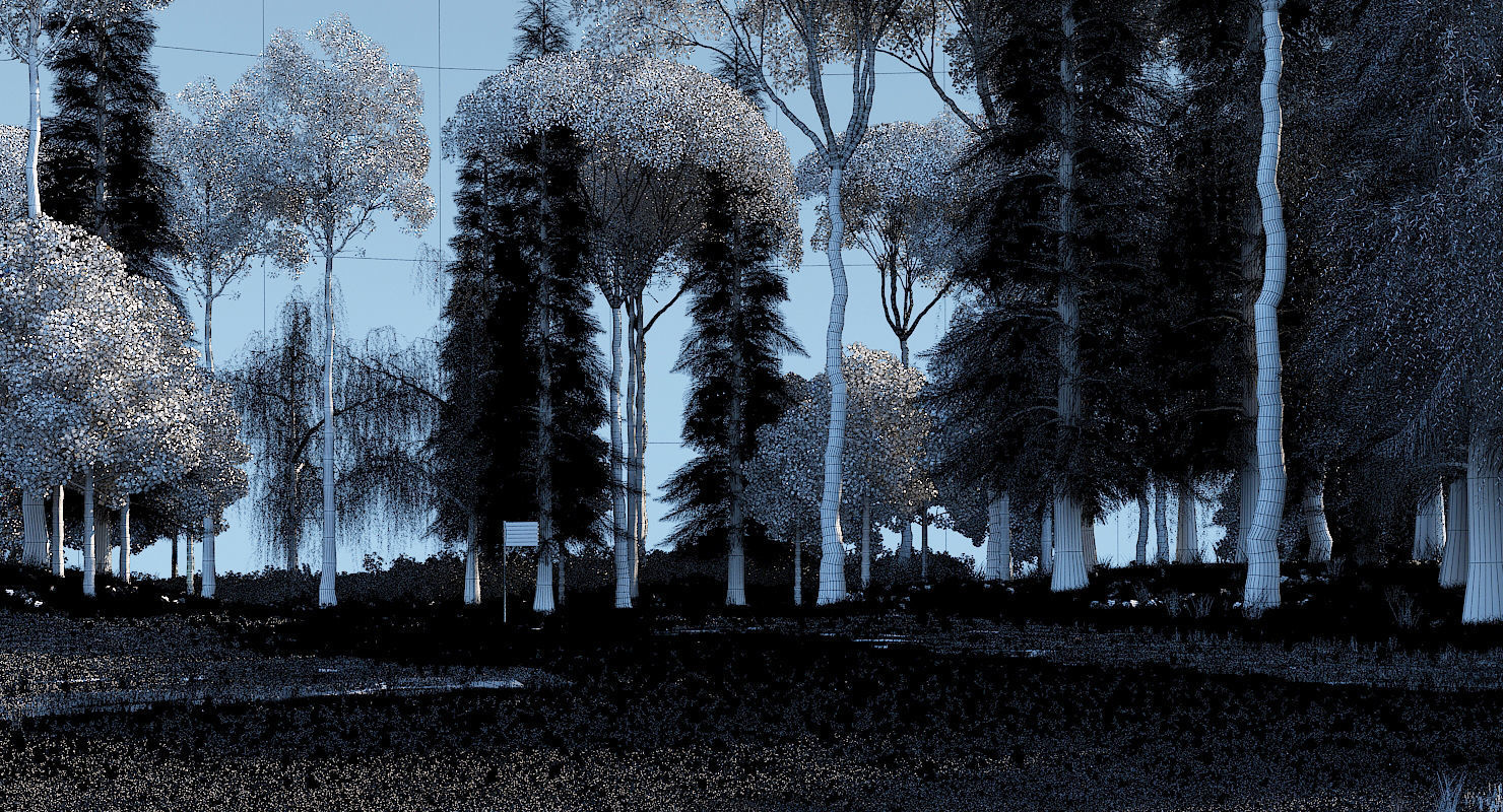 Golf Course 01 3D model_14