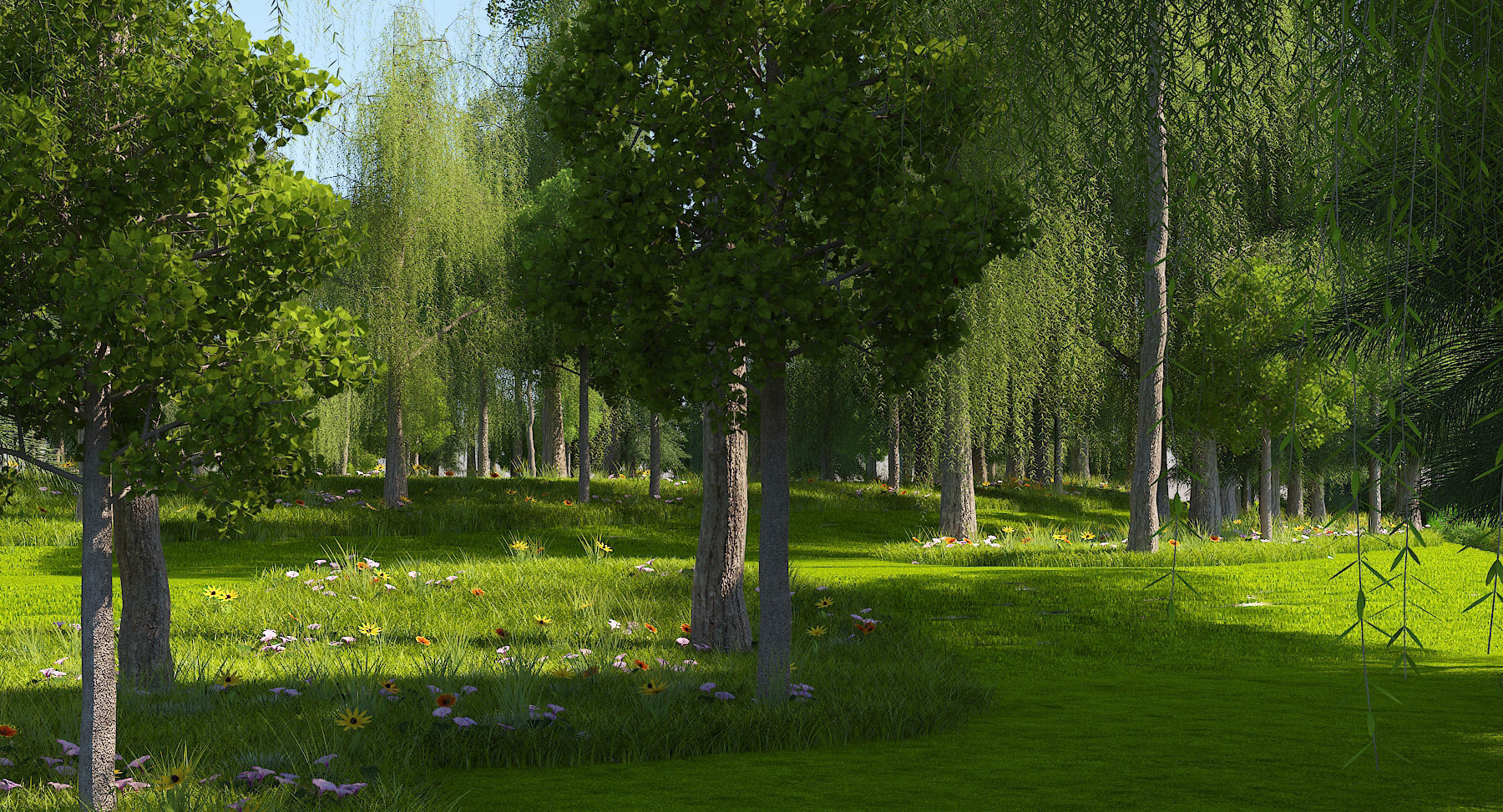 Golf Course 01 3D model_5