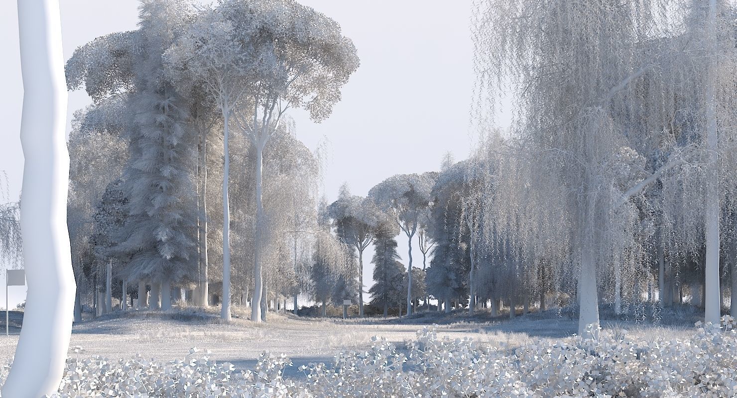 Golf Course 01 3D model_12