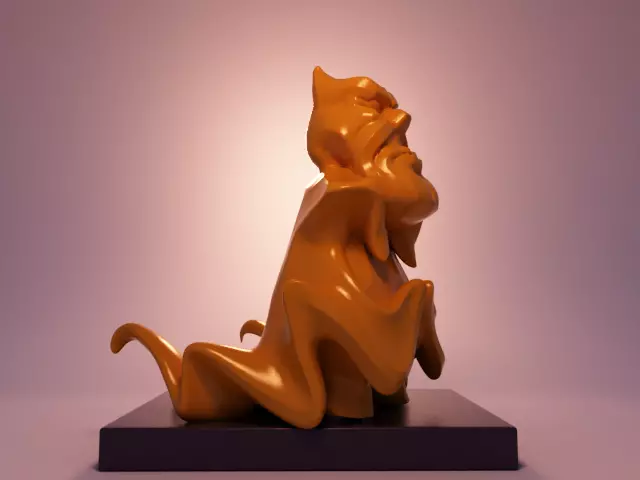batman stylised 3D print model