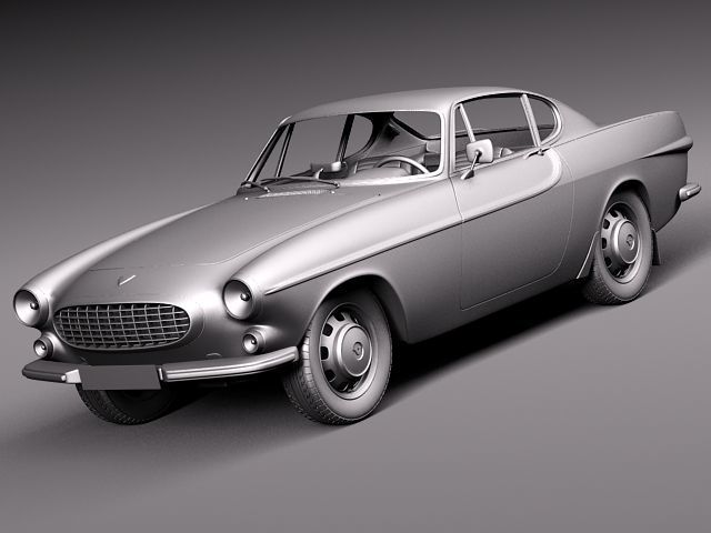  Volvo P 1800 1961 1973 3D model_11