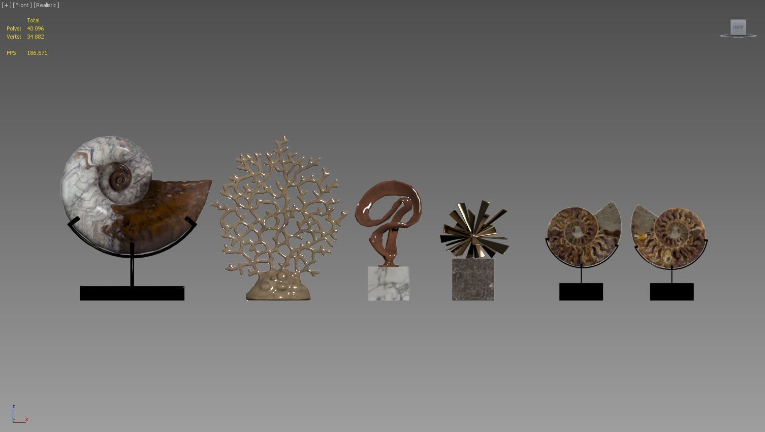 Decor Set 71 3D model_5