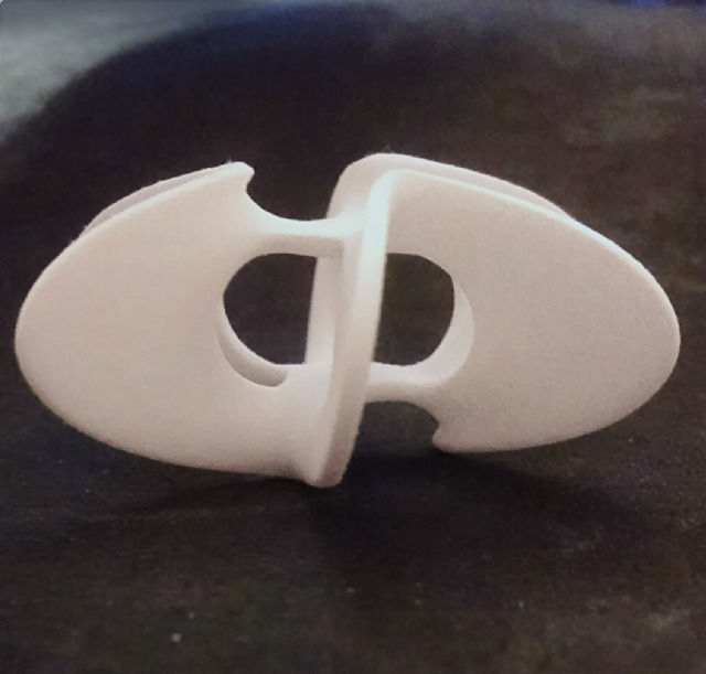 Trefoil Star Pendant 3D print model_13