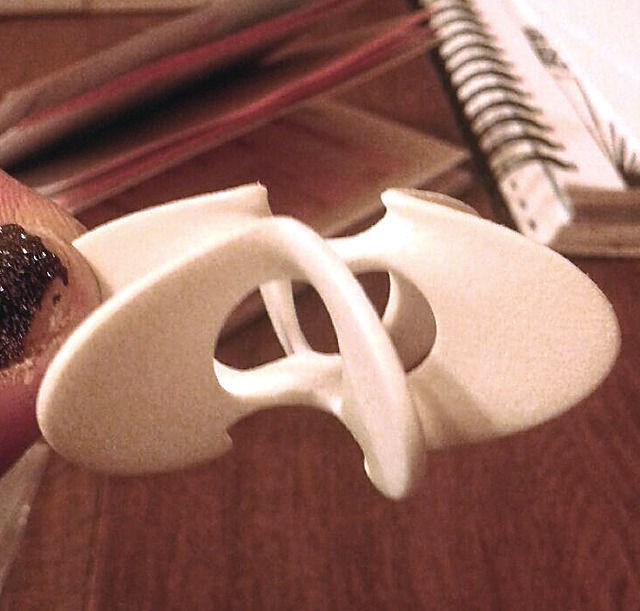 Trefoil Star Pendant 3D print model_17