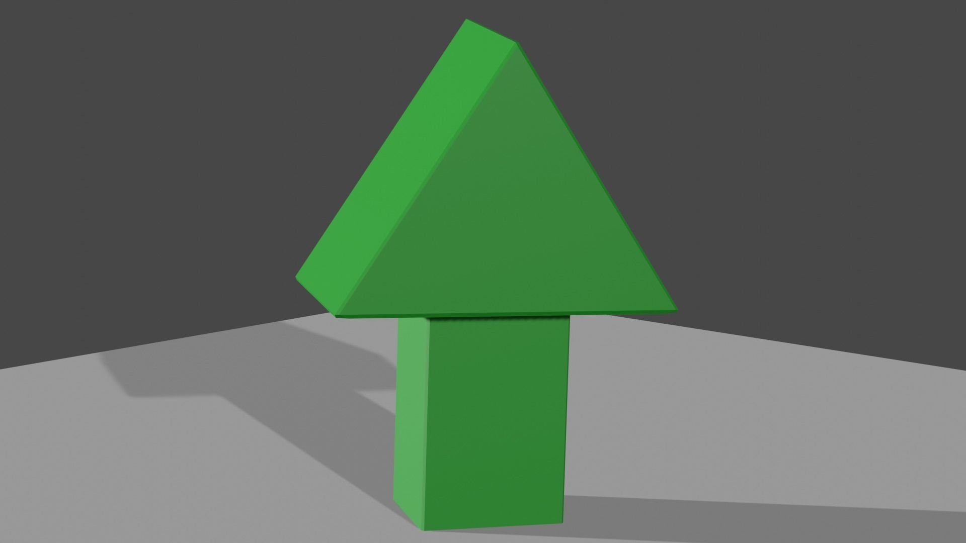 Simple Arrow Free low-poly 3D model_1