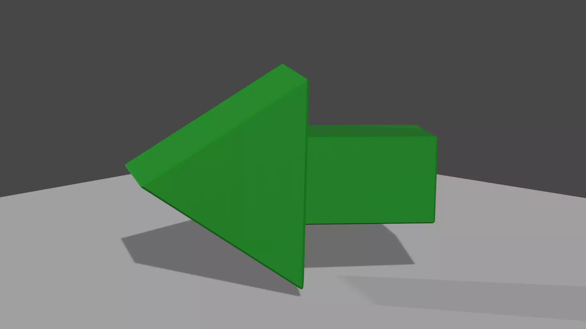 Simple Arrow Free low-poly 3D model_0