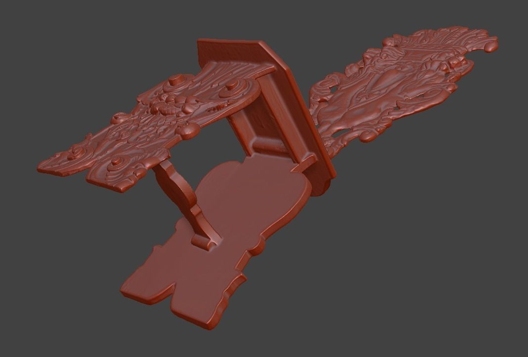 Sofa and chair  3D print model_118