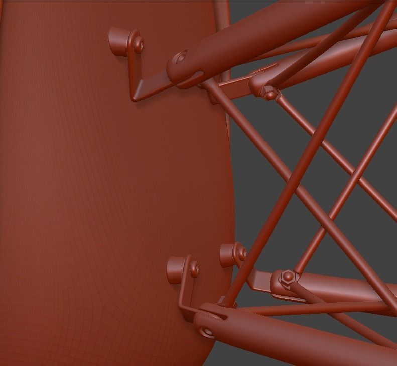 Sofa and chair  3D print model_60