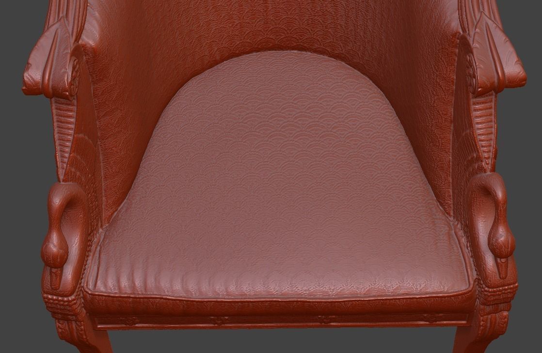 Sofa and chair  3D print model_23