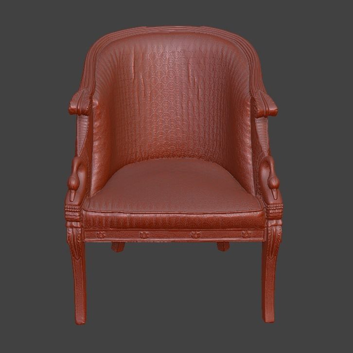 Sofa and chair  3D print model_13