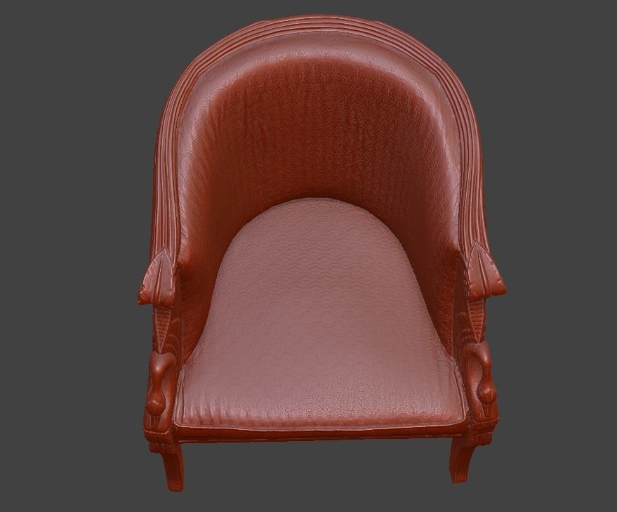 Sofa and chair  3D print model_22