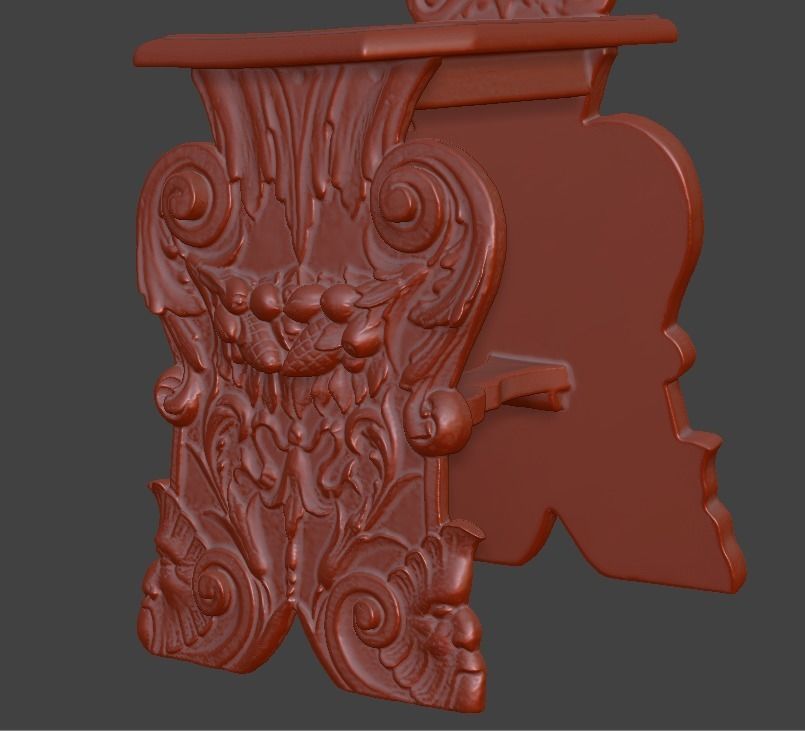 Sofa and chair  3D print model_121