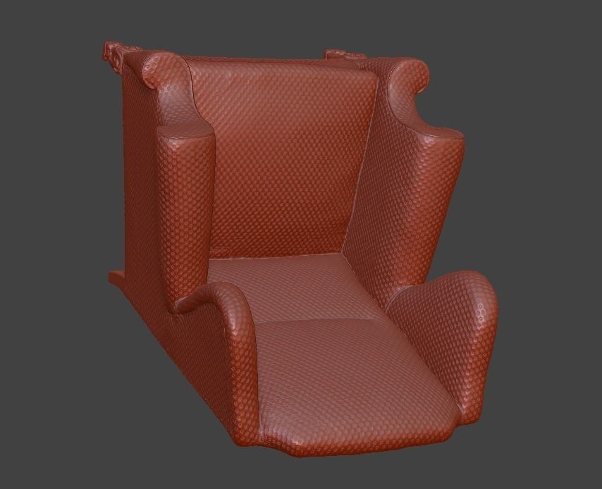 Sofa and chair  3D print model_101