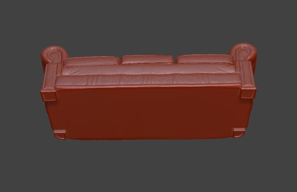 Sofa and chair  3D print model_37