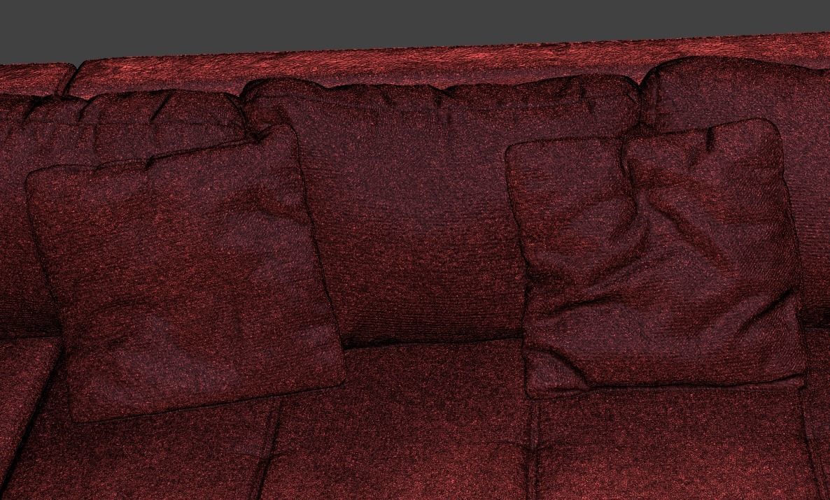 Sofa and chair  3D print model_89