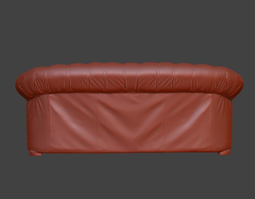 Sofa and chair  3D print model_32