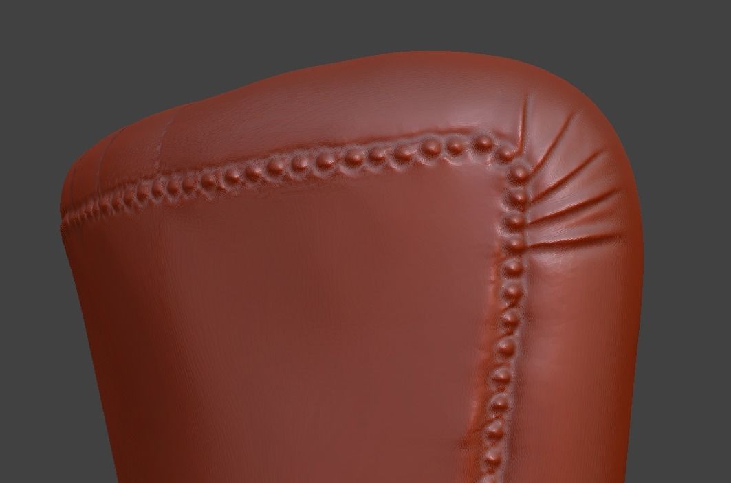 Sofa and chair  3D print model_50