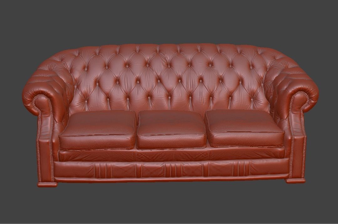 Sofa and chair  3D print model_31