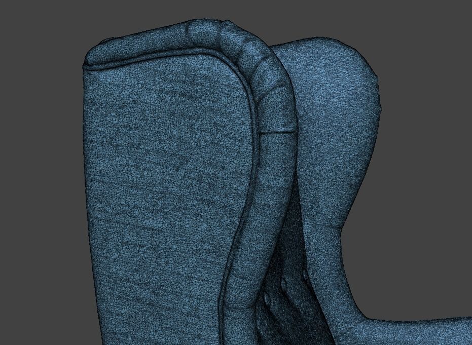 Sofa and chair  3D print model_72