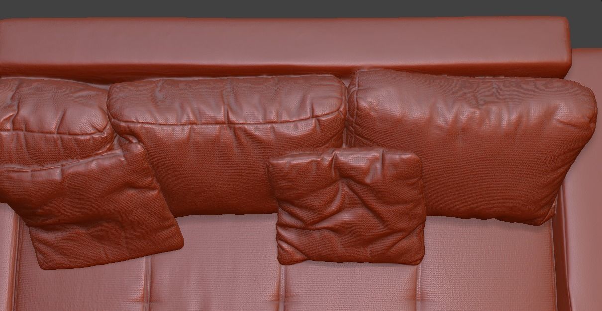 Sofa and chair  3D print model_83