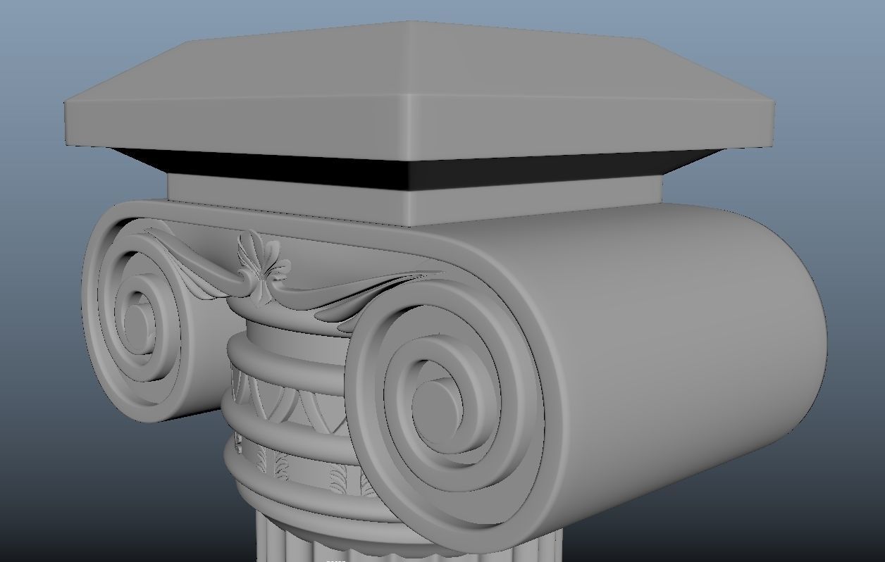 Column 3D model_4