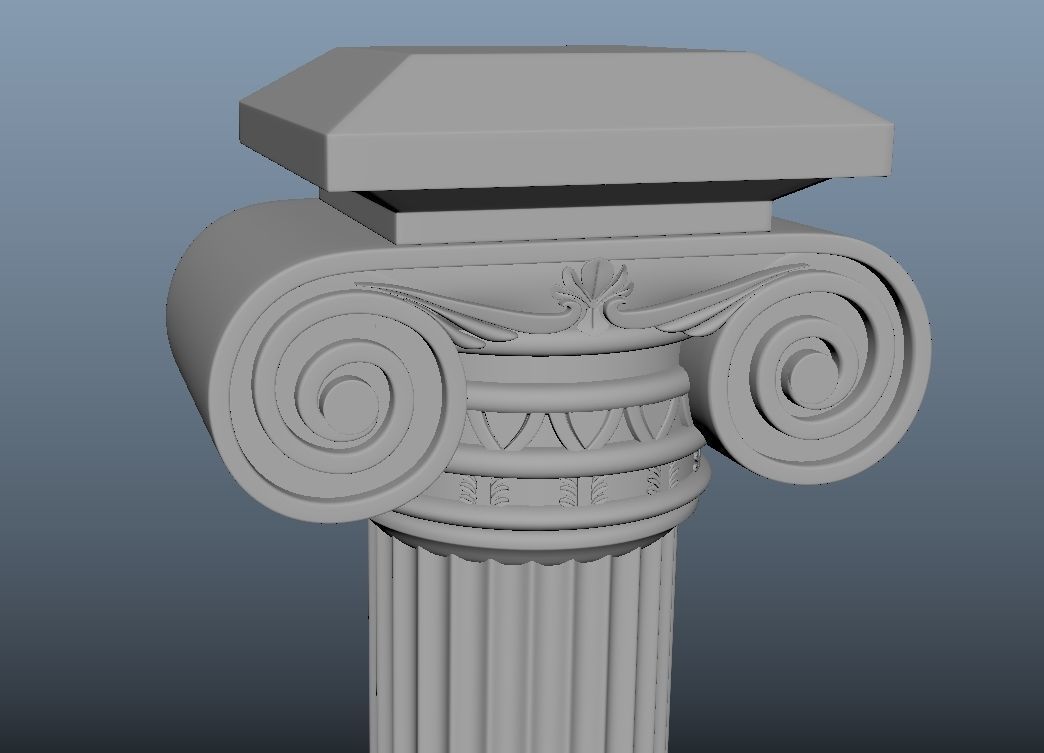 Column 3D model_7
