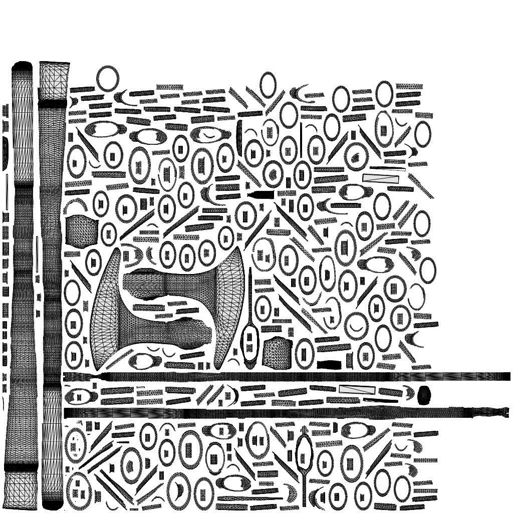 Viking Axe 3D model_13