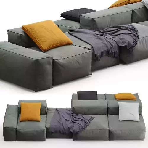 Bonaldo sectional sofa PEANUT B