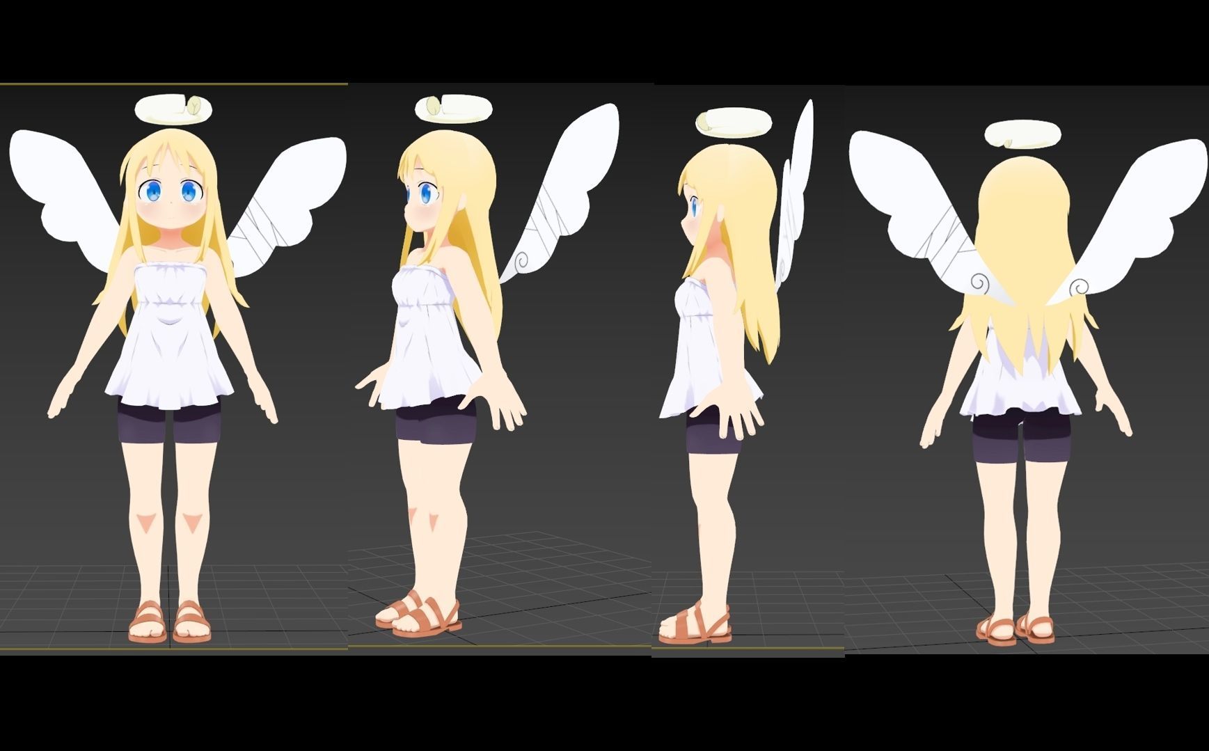 Ishuzoku Reviewers Crimvael 3D model_1