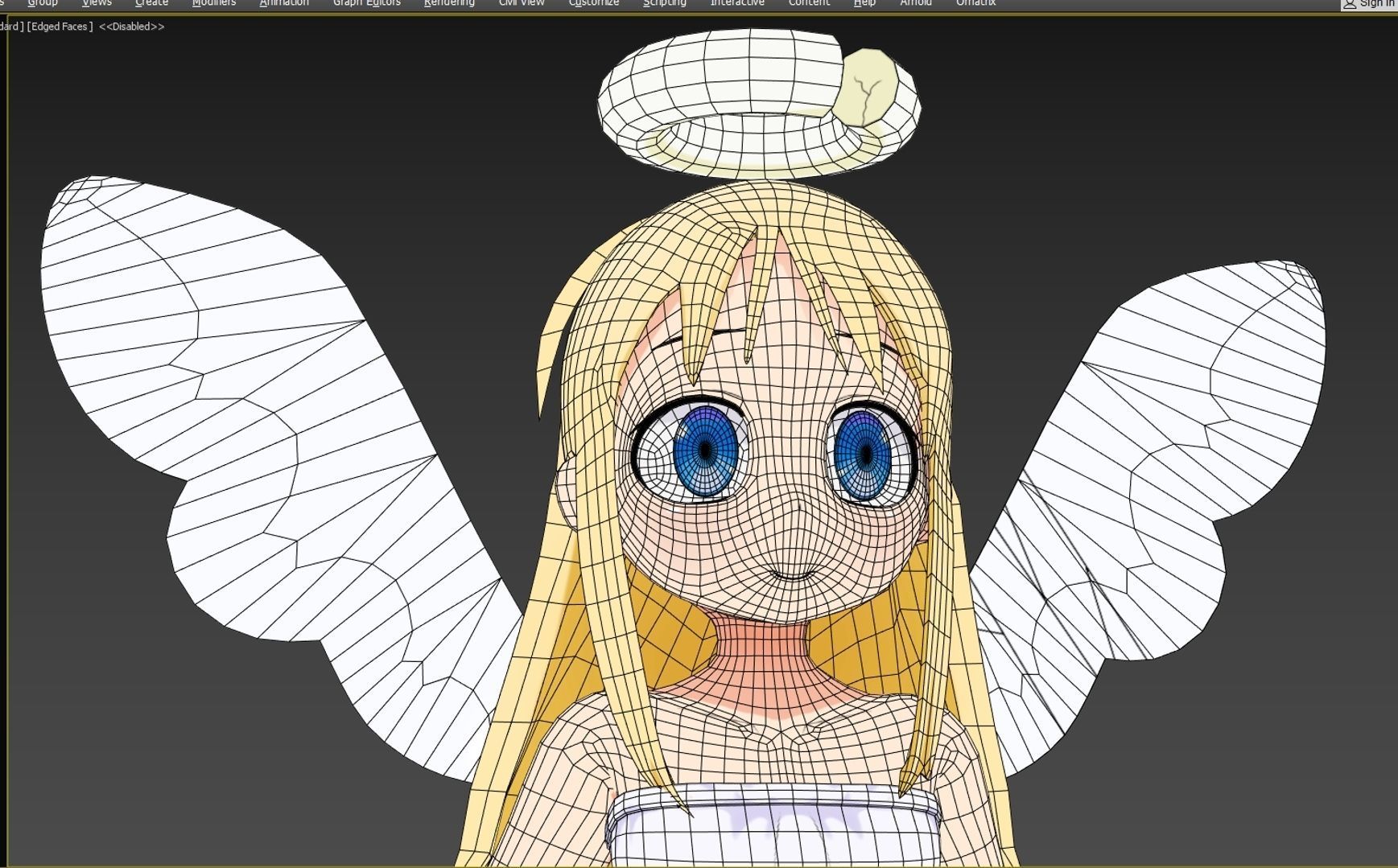 Ishuzoku Reviewers Crimvael 3D model_4