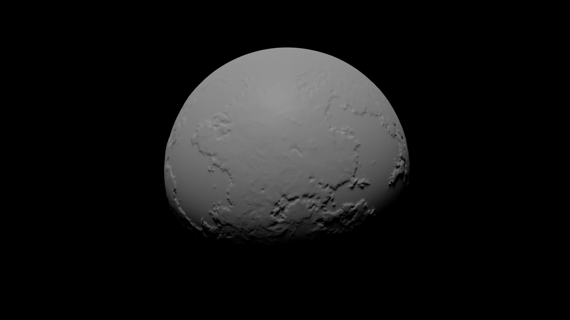 Red Planet - 3D 3D model_4